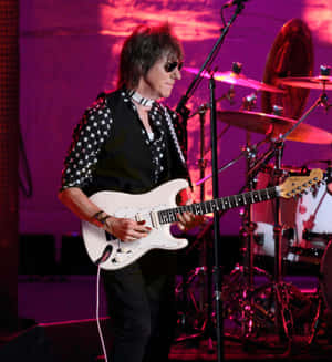 Gira UK 2022 de Jeff Beck de The Yardbirds — Motorola Razr Fold Fondos de pantalla