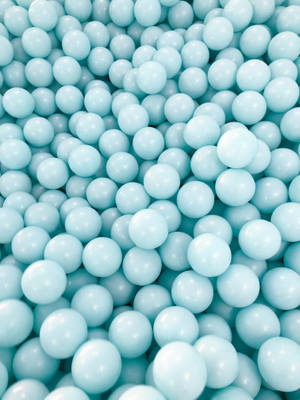 Fondo de pantalla de globos azul claro — Limpio Fondos de pantalla