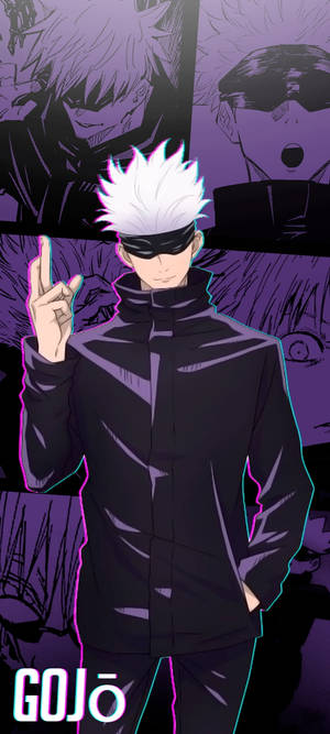 Gojo Púrpura Jujutsu Kaisen IPhone — iPhone 17 Pro Max Fondos de pantalla