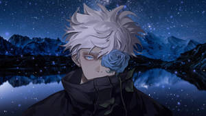 Gojo Satoru — Azul oscuro aesthetic Fondos de pantalla
