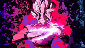 Goku Black Intenso Cargando Poder en Batalla — Goku Black Fondos de pantalla