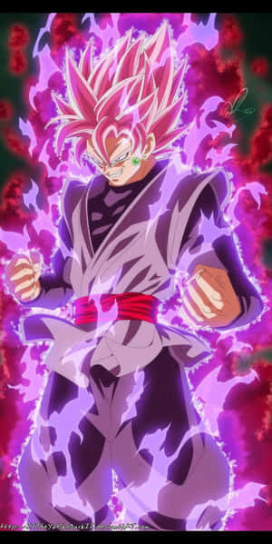 Goku Black misterioso y poderoso en su postura feroz — Goku Black Fondos de pantalla