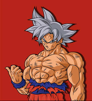 Imágenes de Goku Ultra Instinto — Honor Magic V Flip 2 Fondos de pantalla