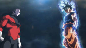Goku Ultra Instinct enfrentando a Jiren — Ultra Instinct Goku Fondos de pantalla