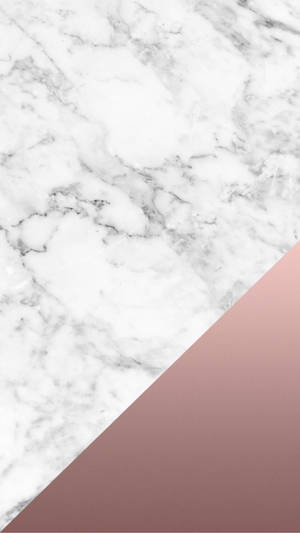Gradiente de mármol blanco y oro rosa — Estética dorada Fondos de pantalla
