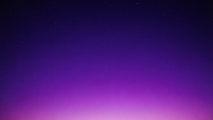 Un gradiente neón púrpura minimalista con estrellas. — Púrpura neón Fondos de pantalla