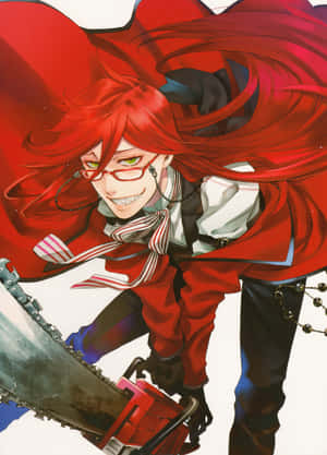 Grell Sutcliff posando en un impresionante fondo de pantalla — Kindle Fondos de pantalla