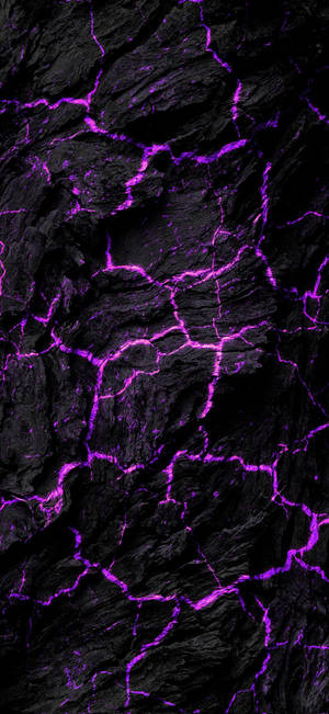 Neón Púrpura Iphone Grietas — iPhone 17 Pro Fondos de pantalla