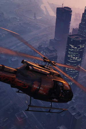 GTA iPhone Helicóptero Buzzard — Gta Fondos de pantalla