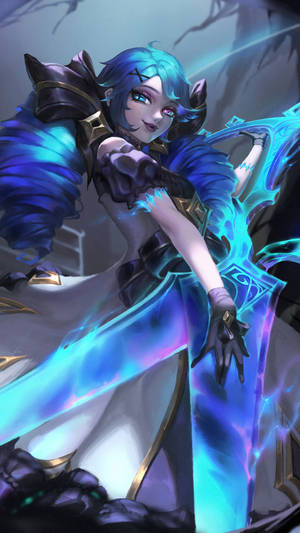 Gwen de LoL para iPhone — Estético para iPhone Fondos de pantalla