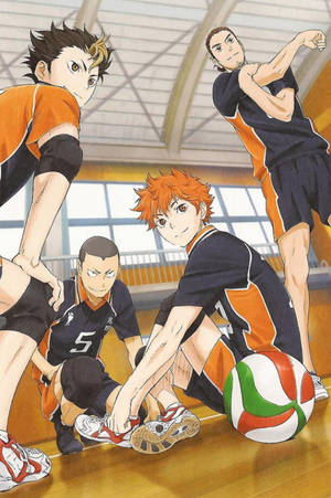 Haikyuu 4K Calentamiento — Xiaomi Pad 9 Pro Fondos de pantalla