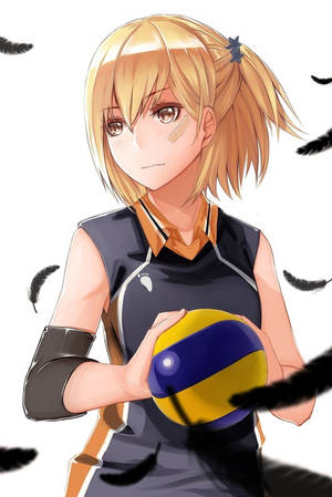 Haikyuu 4K Hitoka Yachi — Anime Fondos de pantalla