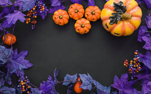 Halloween lindo y estético en morado
