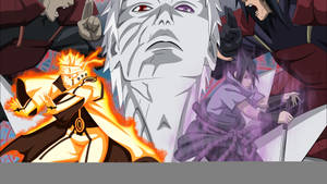 Hashirama Senju Cinco Personajes — Naruto vs sasuke Fondos de pantalla