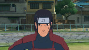 Ilustración de fondo de casa de Hashirama para teléfono — Anime para celular Fondos de pantalla
