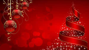 Fondo navideño rojo — Rojo navidad Fondos de pantalla