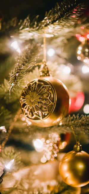 Fondo de pantalla navideño para iPhone