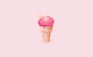 Fondo de pantalla de helado de cerebro rosa lindo — Lindo rosa Fondos de pantalla