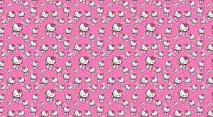 Hello Kitty Rosa Caminando con Gráficos Cargados
