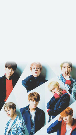Hermosa portada de collage BTS para pantalla de bloqueo — Bts Fondos de pantalla