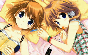 Hermosos hermanos anime — Personajes de anime Fondos de pantalla