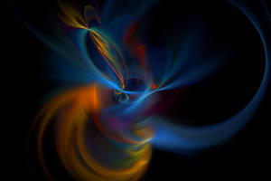 Fondo de pantalla abstracto de líneas azules tenues — Azul oscuro aesthetic Fondos de pantalla