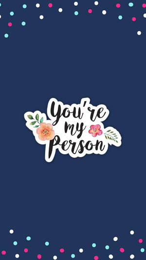 Historia de Instagram Cita Mi Persona — Azul oscuro aesthetic Fondos de pantalla
