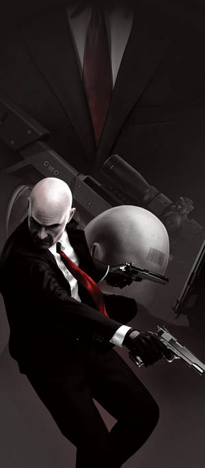 Hitman Negro — POCO C71 Fondos de pantalla