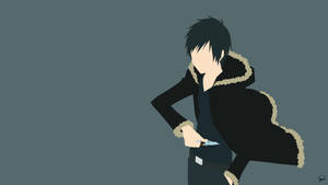 Hombre con Chamarra Anime Minimalista — Anime minimalista Fondos de pantalla