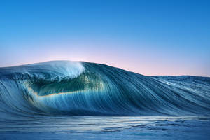 Fondo de pantalla Huawei MateBook X olas del océano — Huawei Fondos de pantalla