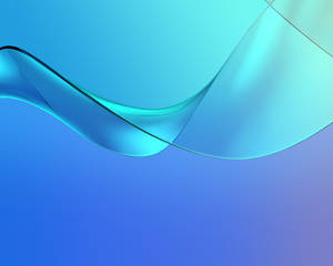 Fondo de pantalla de curvas azules Huawei MediaPad M5 — Huawei Fondos de pantalla