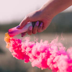 Fondo de Humo Rosa — iPad Air 11 Fondos de pantalla