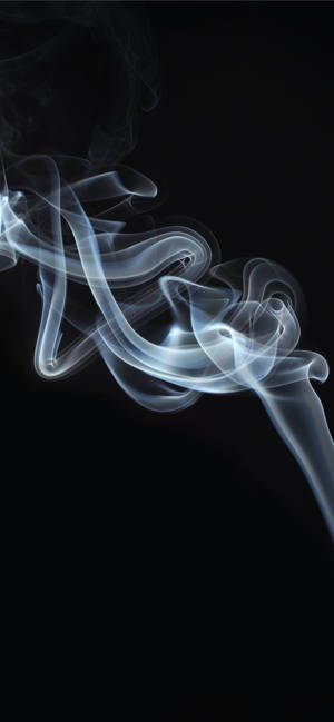 Humo Sobre Negro Apple iPhone Fondo — iPhone 16 Fondos de pantalla