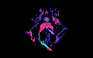Hyper Light Drifter Gaming Minimalista — Estética neón Fondos de pantalla