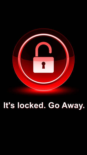 Fondo de pantalla de icono de candado desbloqueado.