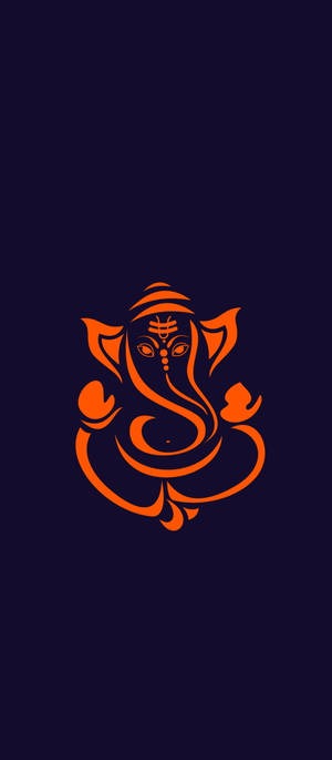 Lord Ganesha Icono iPhone — Galaxy Z Flip Fondos de pantalla