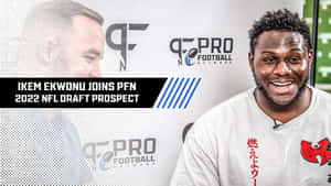 Ikem Ekwonu, un prometedor prospecto del Draft de la NFL — Fútbol Fondos de pantalla