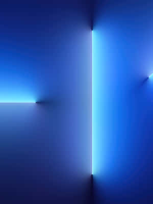 Fondo de Neón Azul — iPad Pro 12.9 Fondos de pantalla