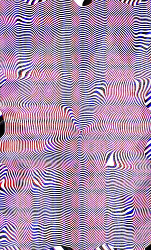 Ilusión Óptica Arte Psicodélico