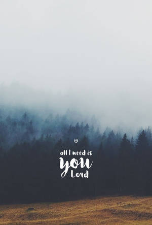 Ilustración de frase cristiana estética
