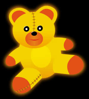 Oso de peluche amarillo clipart, descarga PNG HD — Oso lindo Fondos de pantalla