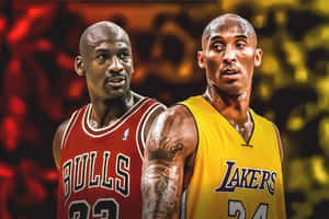 Kobe Bryant y Michael Jordan [fondo de pantalla]