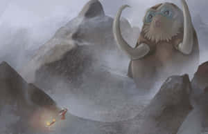 Ilustración realista de Mamoswine Pokémon — Pokemon Fondos de pantalla