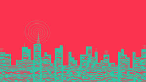 Fondo de pantalla de ilustración urbana de estética indie — Estética indie GIF Fondos de pantalla