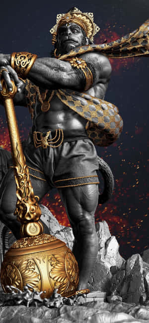 Imágenes de Hanuman — Vivo V70 Elite Fondos de pantalla