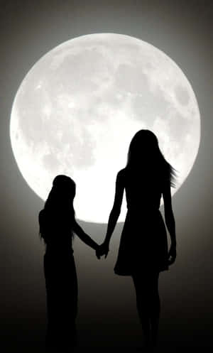 Imágenes de Hermanas — Luna Fondos de pantalla