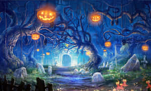 Imágenes de Halloween espeluznantes — Estética linda de halloween Fondos de pantalla