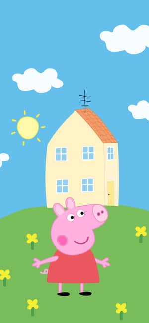 Imágenes de Peppa Pig — iPhone 17 Pro Max Fondos de pantalla
