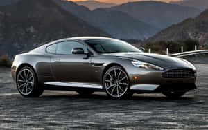 Impresionante Aston Martin DB9 en un entorno elegante — MacBook Air M1 Fondos de pantalla