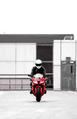 Bicicleta Roja Minimalista — Xiaomi Pad 9 Pro Max Fondos de pantalla